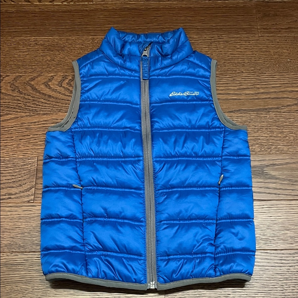 Eddie Bauer Royal Blue Quilted Vest